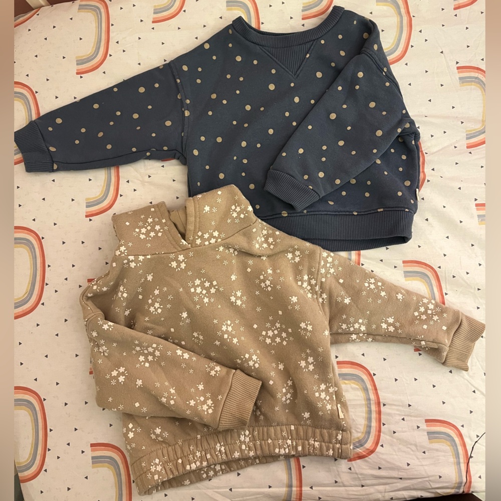 Boho Baby Girl SweatShirt Bundle